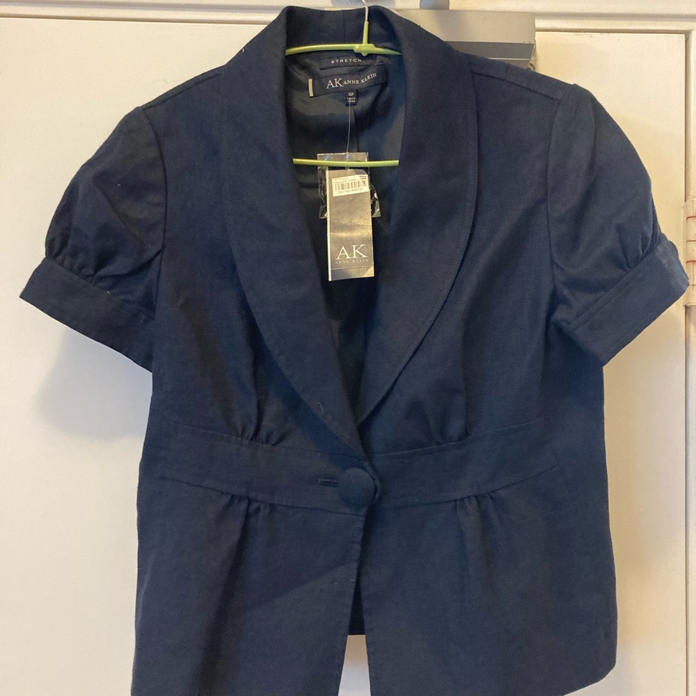 Anne Klein short waisted blazer